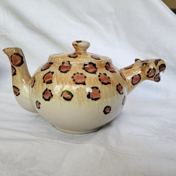 Leopard teaset - Picture 2 of 9